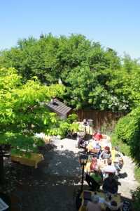 Bild vom Biergarten